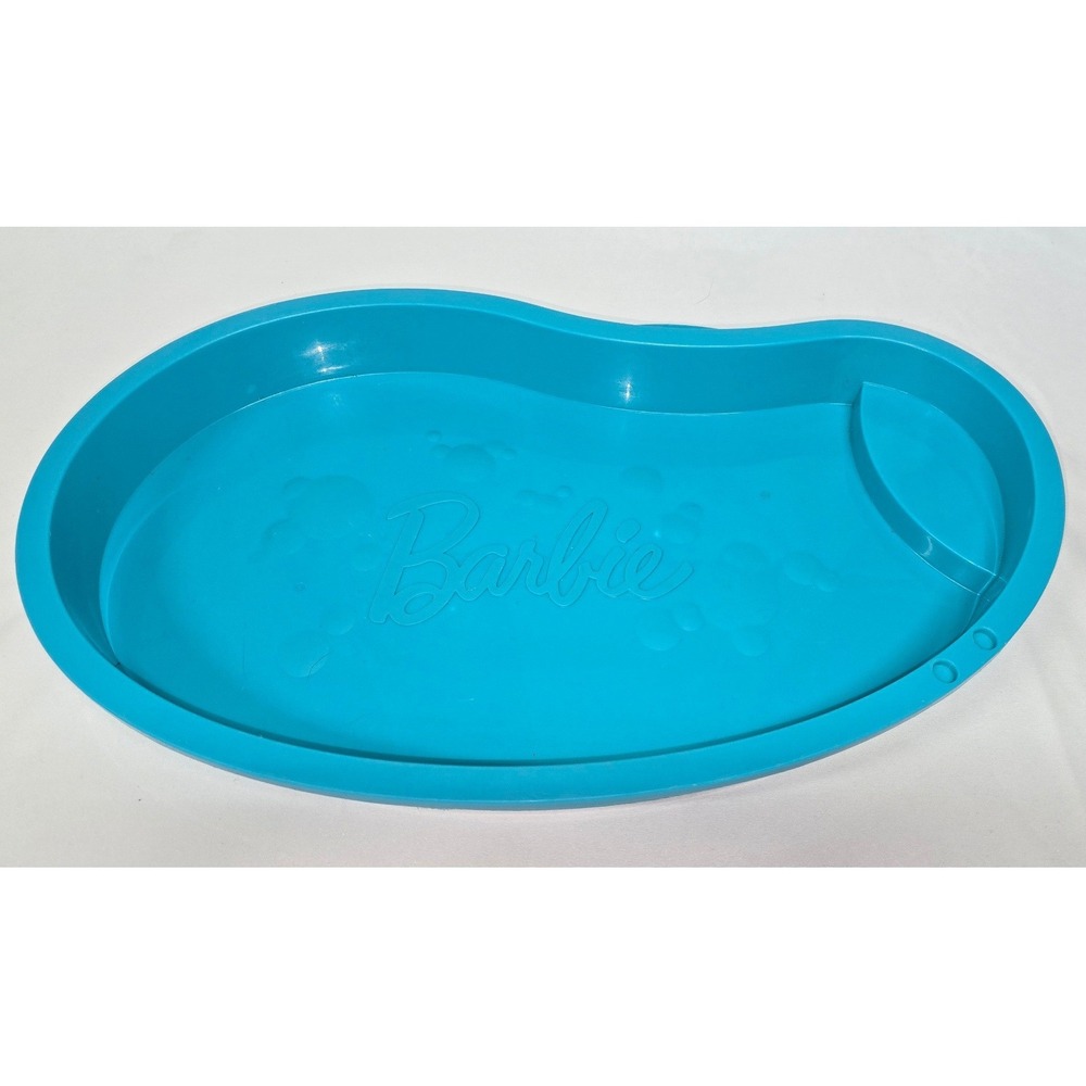 Mattel Barbie Doll Pool Turquoise Blue Plastic Replacement HMX10-E561-01